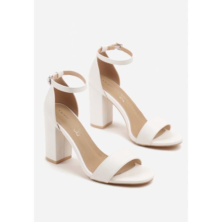 12 set box White PU High Heels & Sandals size 36 - 41