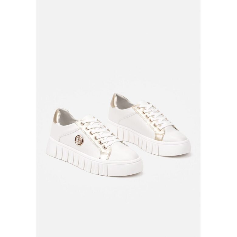 12 set box WHITE/GOLD Sneakers size 36 - 41