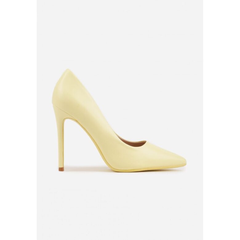 12 set box Yellow High Heels size 36 - 41