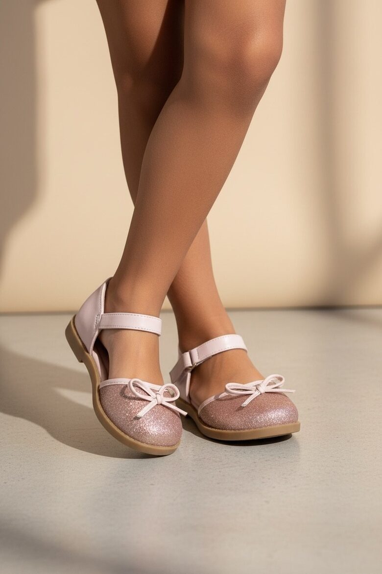 12 set box Kids Pink size 24 - 29 Poti Pati Ballerina Flat