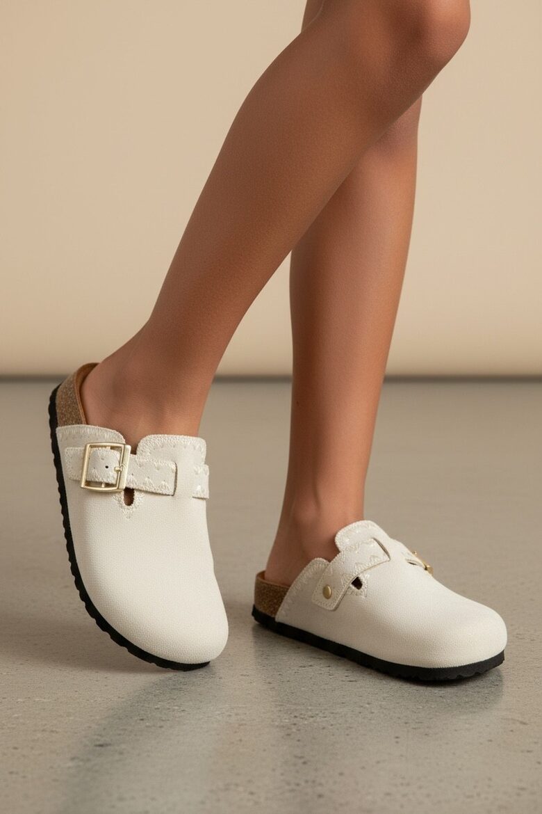 12 set box Kids Beige size 24 - 29 Poti Pati Clogs