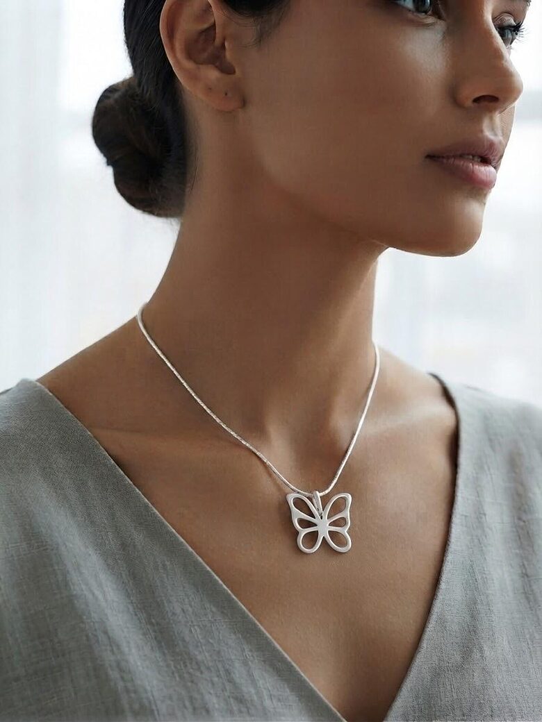925 Sterling Silver Butterfly 5 set
