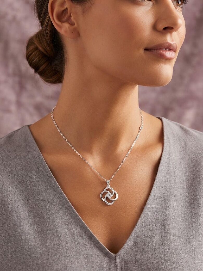 925 Sterling Silver Family Symbol 2 set