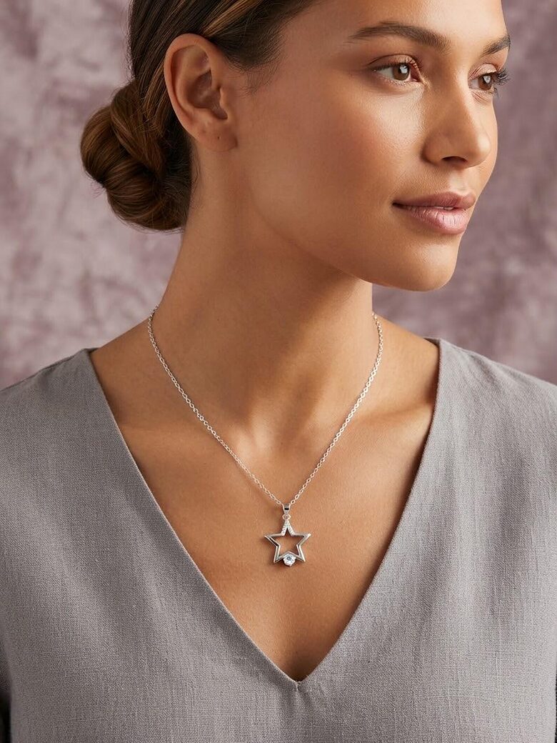 925 Sterling Silver Star 2 set