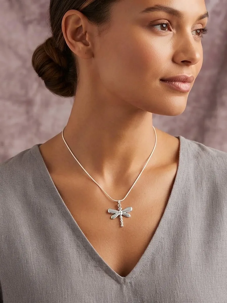 925 Sterling Silver Dragonfly 4set 