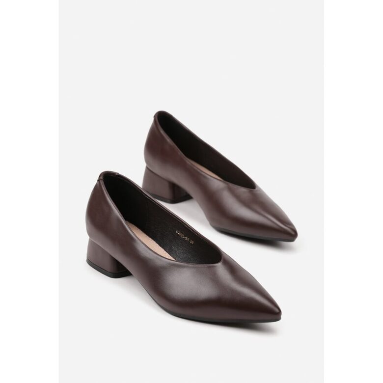 12 set box Brown Kitten Pumps size 36 - 41