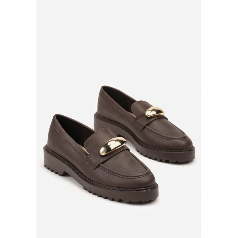 12 set box Brown Moccasin size 36 - 41