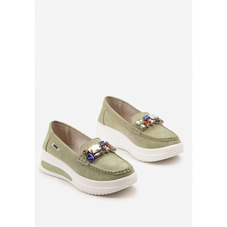 12 set box Green Moccasin size 36 - 41