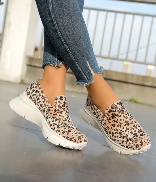 12 set box Leopard Moccasins size 36 - 41