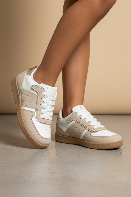 12 set box Kids Beige size 30 - 35 Poti Pati Sneakers