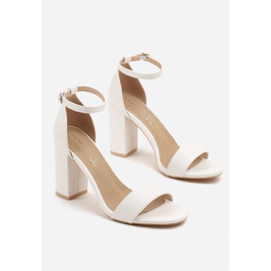 12 set box White PU High Heels & Sandals size 36 - 41