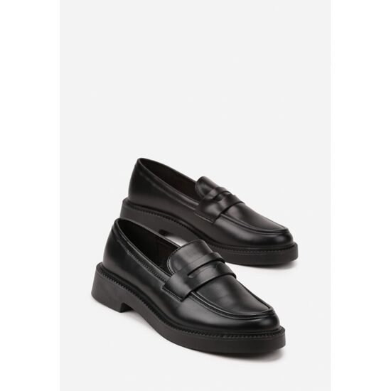 12 set box Black PU Moccasin size 36 - 41