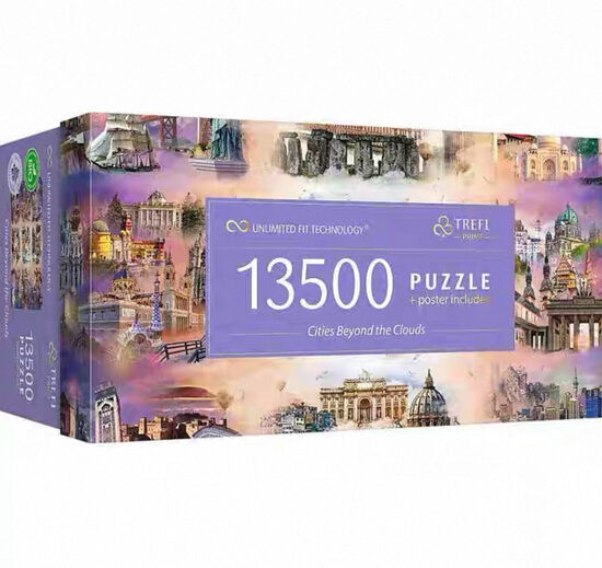 Trefl Prime “Cities Beyond the Clouds” – 13,500 Piece Puzzle