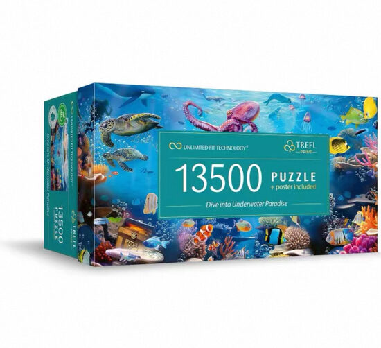 Trefl Prime “Dive into Underwater Paradise” – 13,500 Piece Puzzle