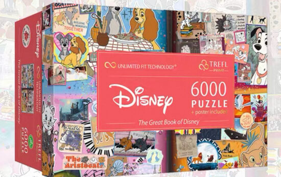 Disney “The Great Book of Disney” – 6,000 Piece Puzzle (Trefl Prime)