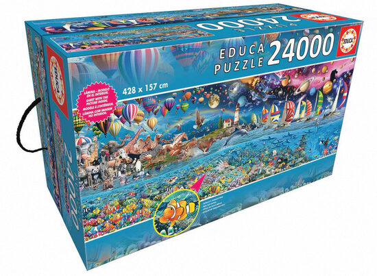 Educa 24,000 Piece Puzzle – The World’s Largest Adventure