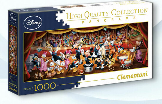 Disney Orchestra Panorama – 1000 Piece Puzzle (Clementoni High Quality Collection)