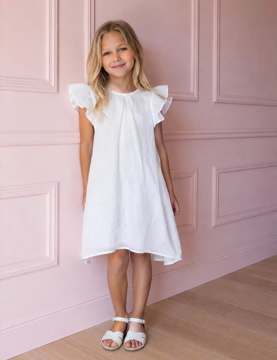 6 Set Box Girl's Dresses Lina 100% ( 2-12Y)