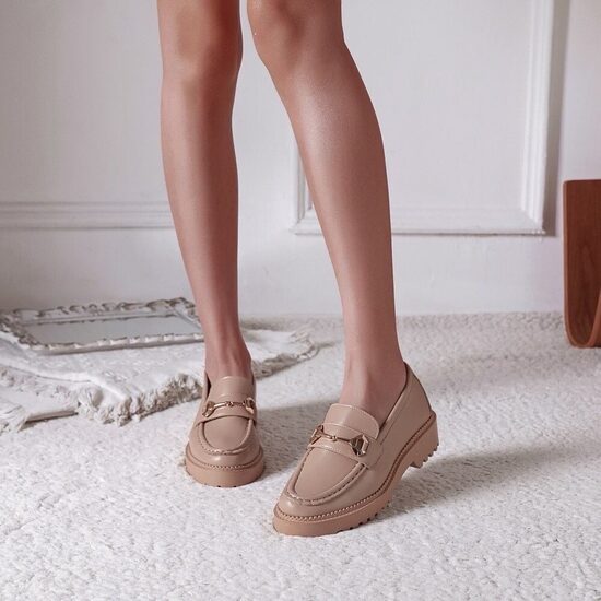 12 set box Khaki Moccasins size 36 - 41