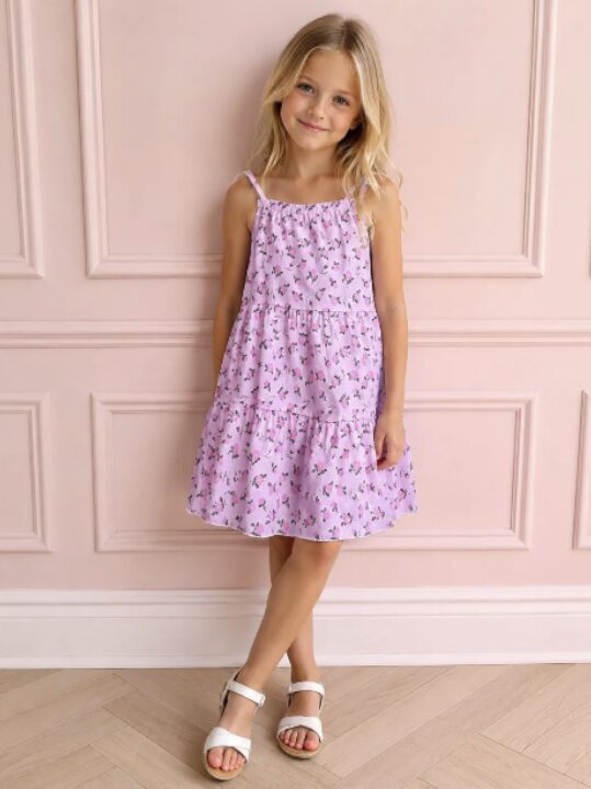 6 Set Box Girl's Dresses (Choice of colour) size MIX