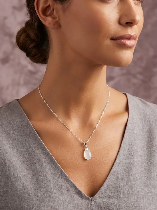 925 Sterling Silver White Crystal 4 set