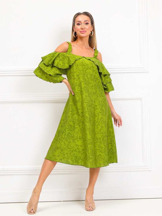 6 set box Women's Green size MIX RU 46/ 48/ 50/ 52/ 54