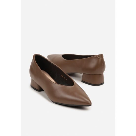 12 set box Dark Khaki Kitten Pumps size 36 - 41