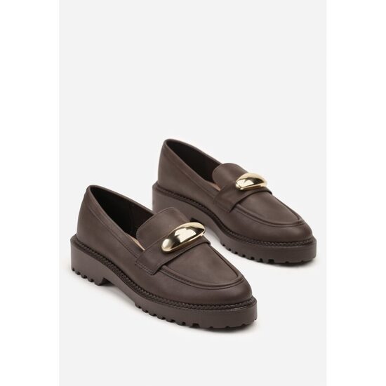 12 set box Brown Moccasin size 36 - 41
