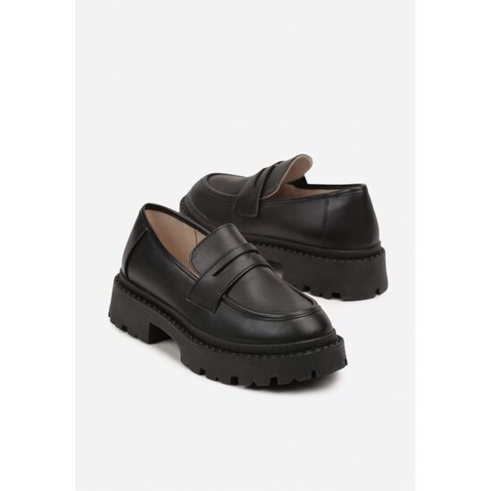 12 set box Black PU Moccasin size 36 - 41