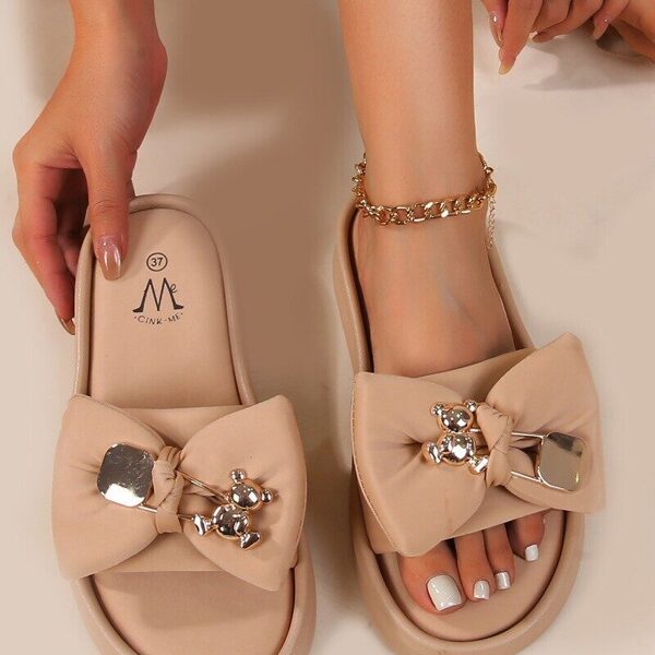  SLIPPERS&SLIDES - COMFORT - KHAKI