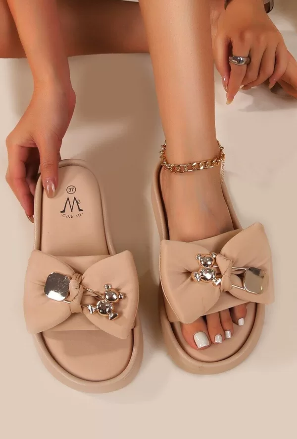  SLIPPERS&SLIDES - COMFORT - KHAKI